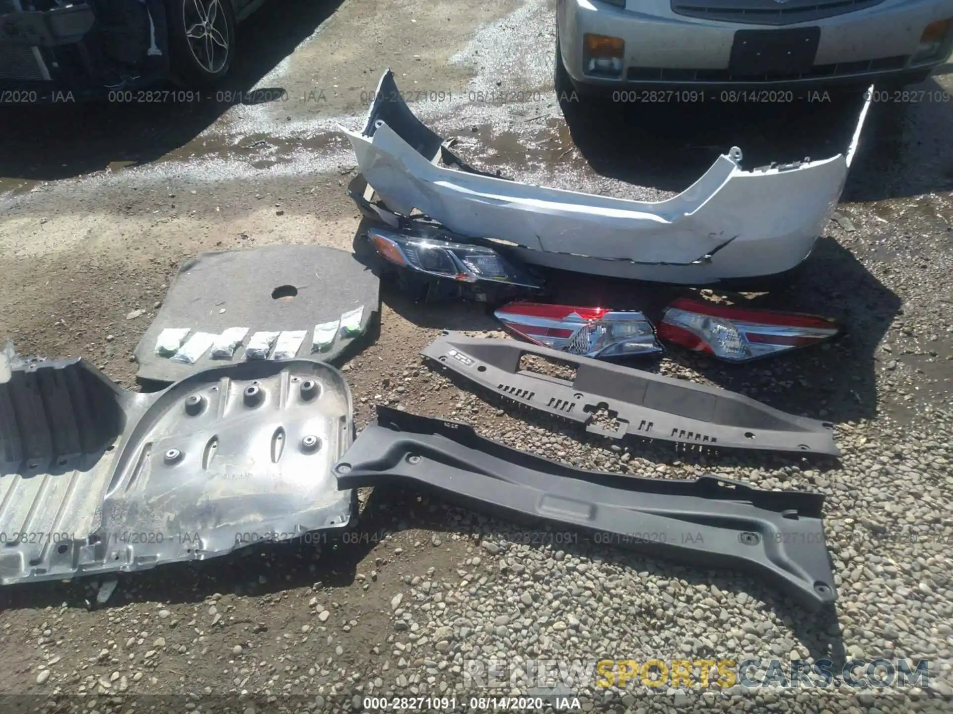 12 Photograph of a damaged car 4T1C11AK0LU365075 TOYOTA CAMRY 2020