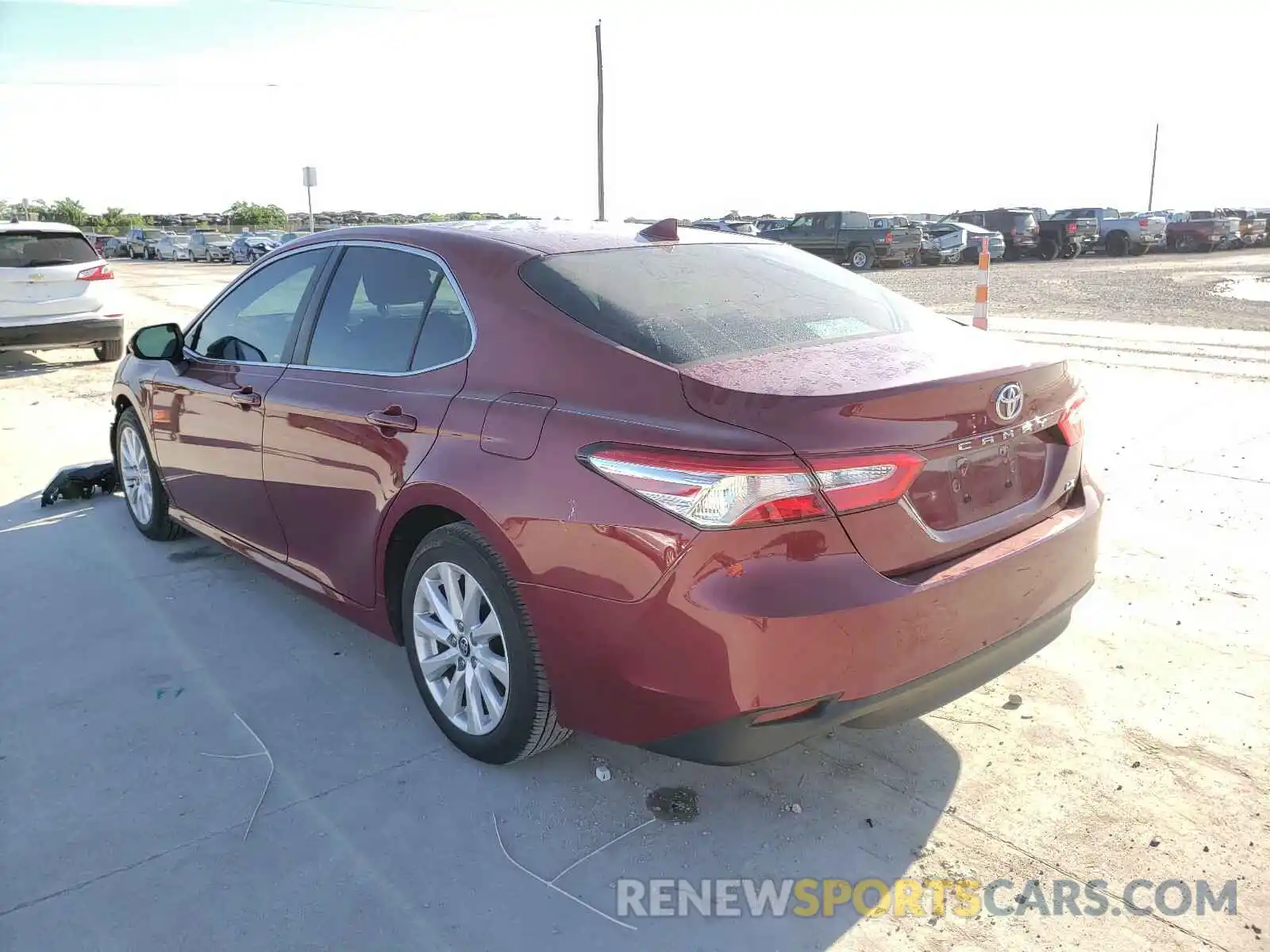 3 Photograph of a damaged car 4T1C11AK0LU371961 TOYOTA CAMRY 2020