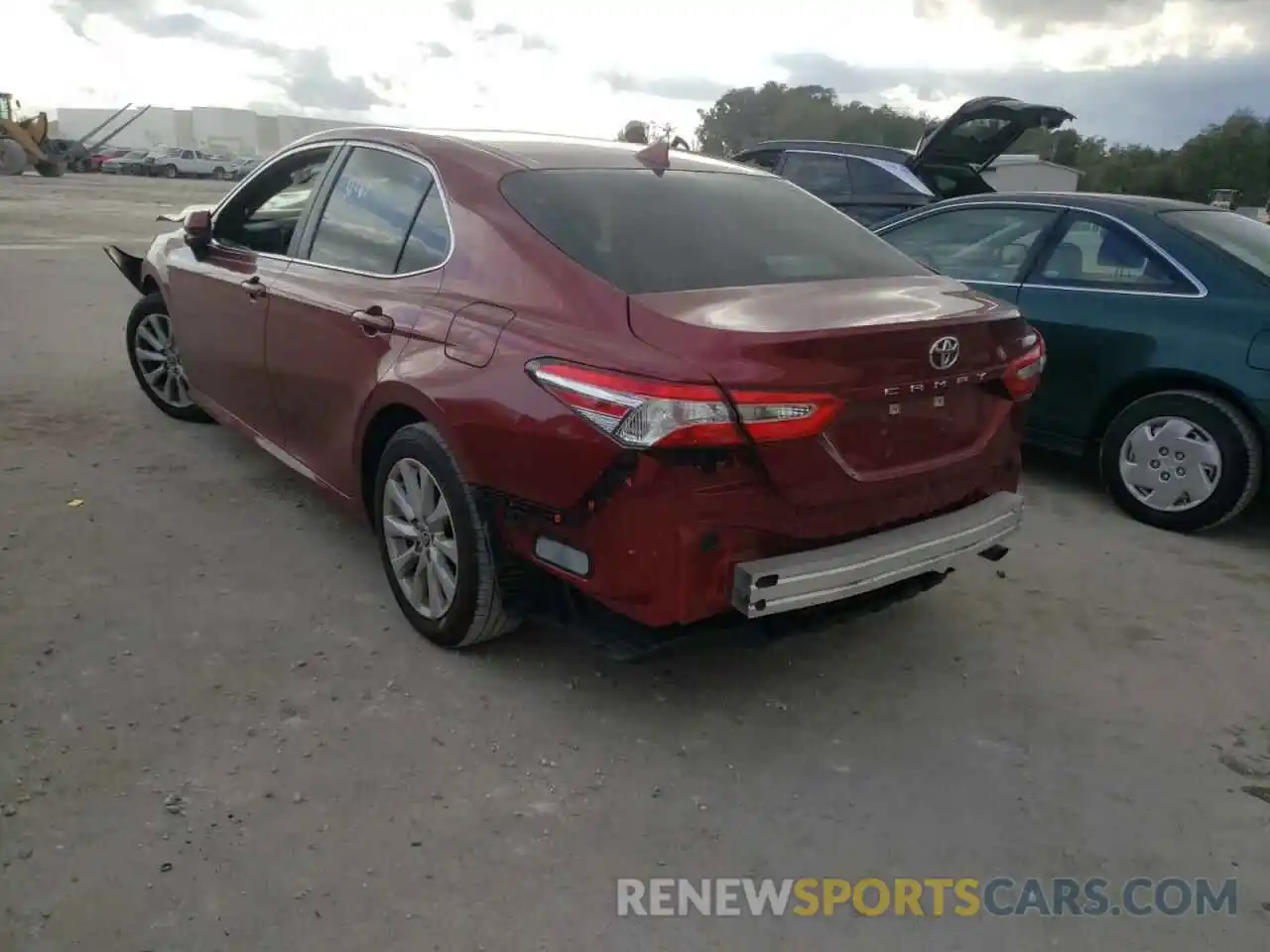 3 Photograph of a damaged car 4T1C11AK0LU379221 TOYOTA CAMRY 2020