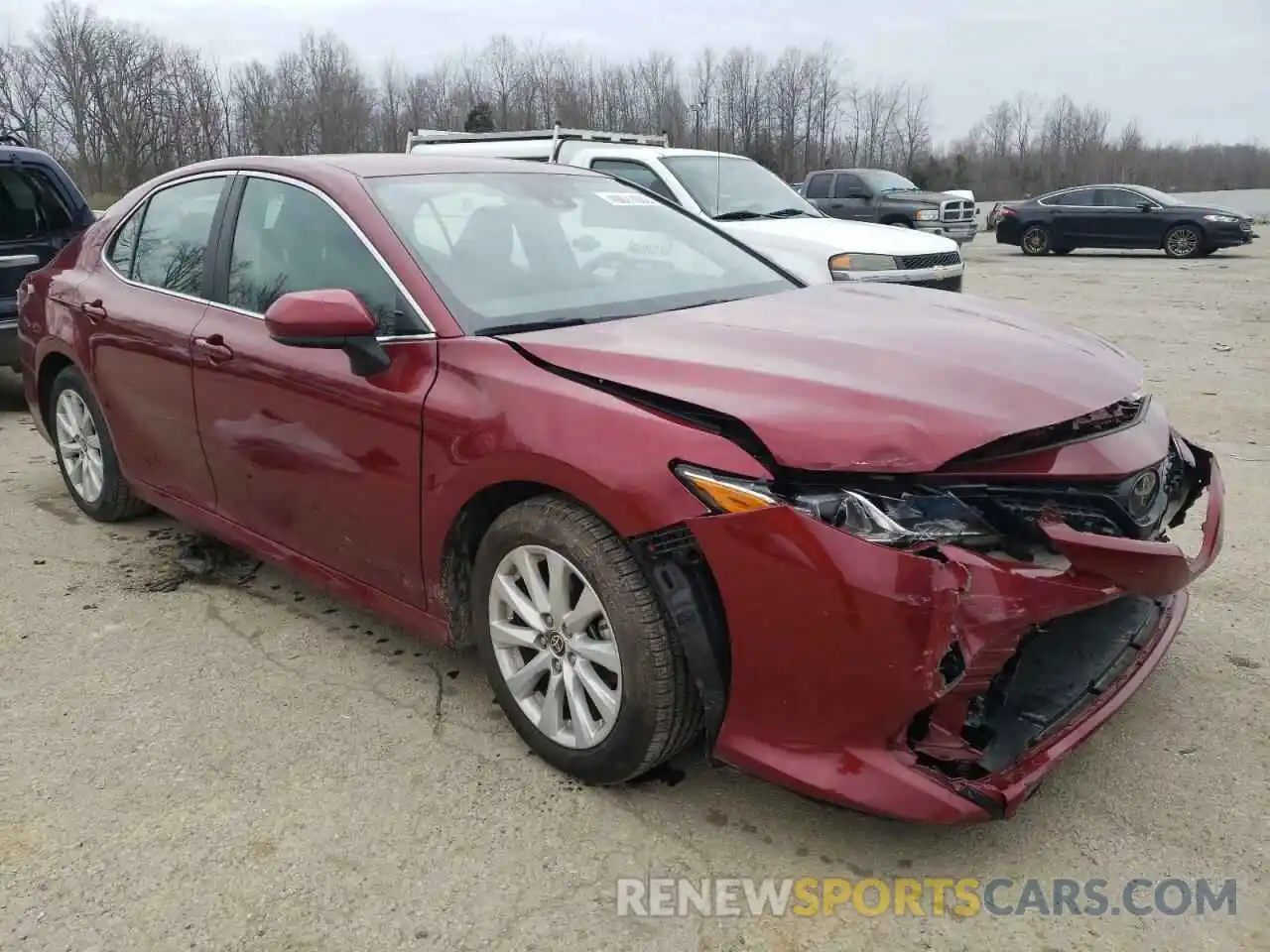 1 Photograph of a damaged car 4T1C11AK0LU397248 TOYOTA CAMRY 2020