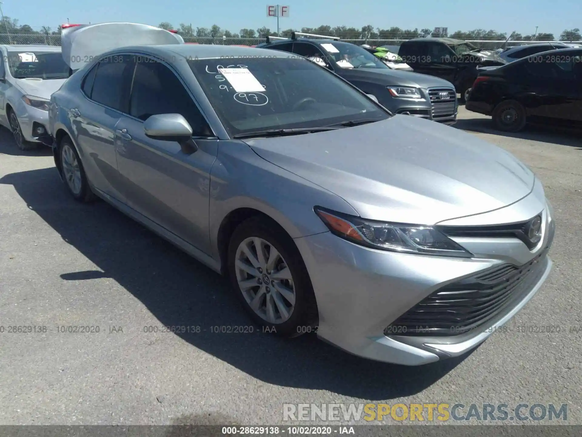 1 Photograph of a damaged car 4T1C11AK0LU867584 TOYOTA CAMRY 2020