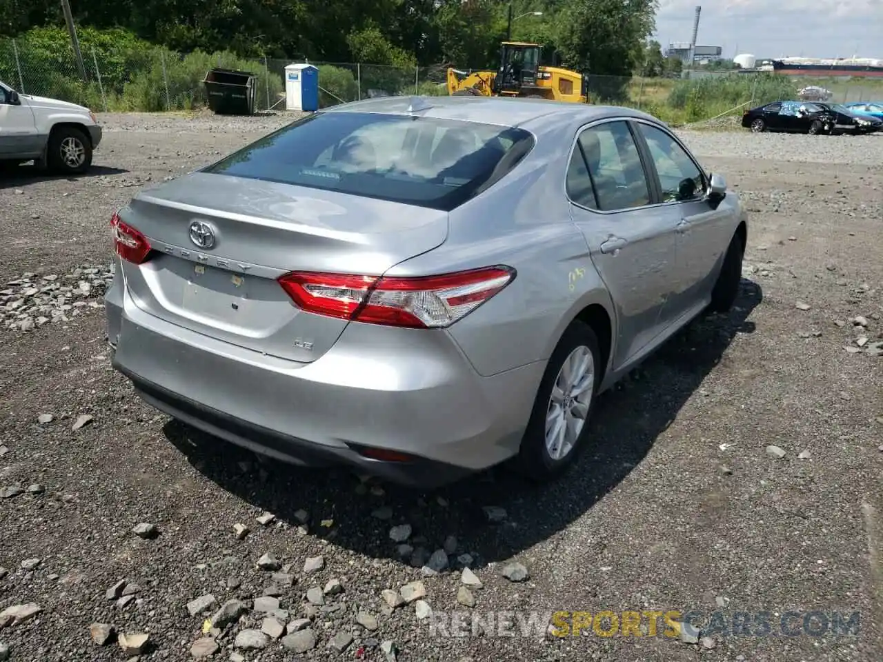 4 Photograph of a damaged car 4T1C11AK0LU873613 TOYOTA CAMRY 2020