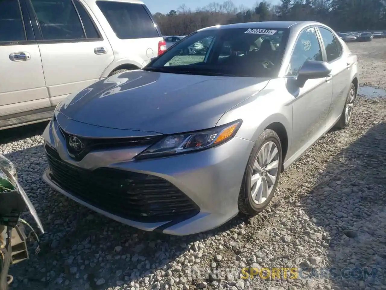 2 Photograph of a damaged car 4T1C11AK0LU876821 TOYOTA CAMRY 2020