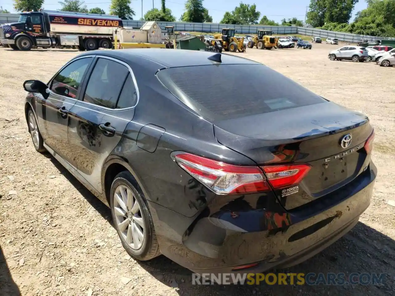 3 Photograph of a damaged car 4T1C11AK0LU876947 TOYOTA CAMRY 2020