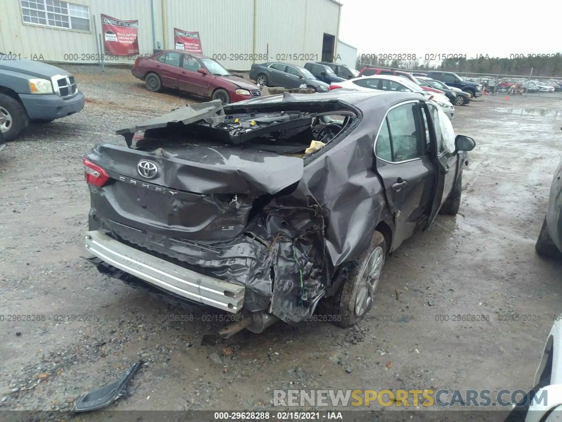 4 Photograph of a damaged car 4T1C11AK0LU878617 TOYOTA CAMRY 2020