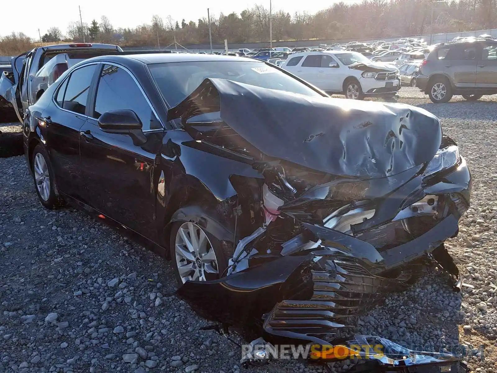 1 Photograph of a damaged car 4T1C11AK0LU878858 TOYOTA CAMRY 2020