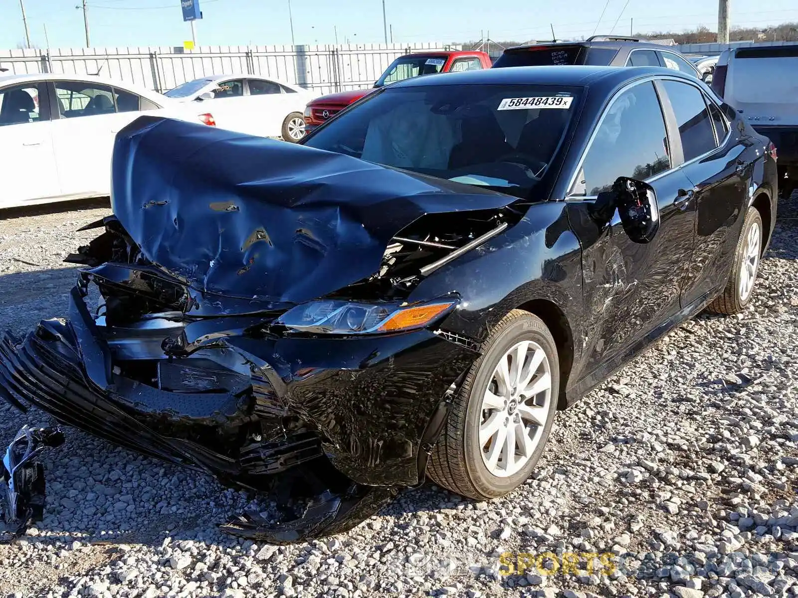 2 Photograph of a damaged car 4T1C11AK0LU878858 TOYOTA CAMRY 2020