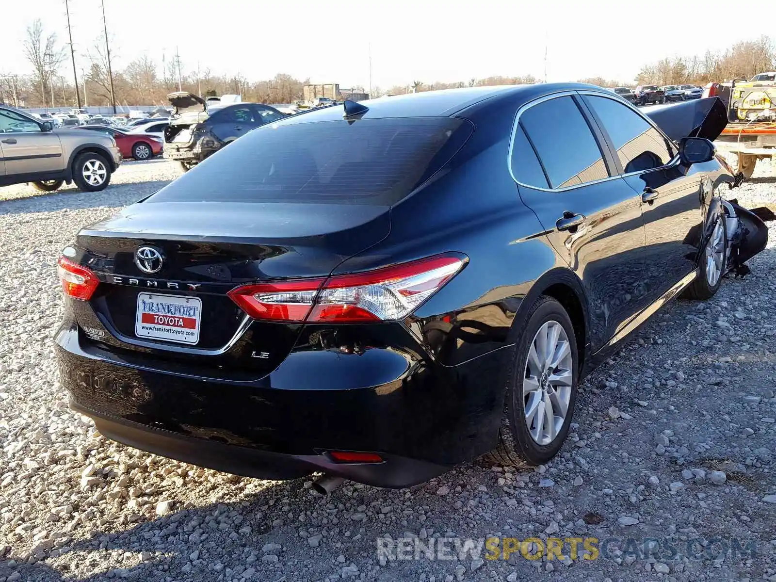 4 Photograph of a damaged car 4T1C11AK0LU878858 TOYOTA CAMRY 2020