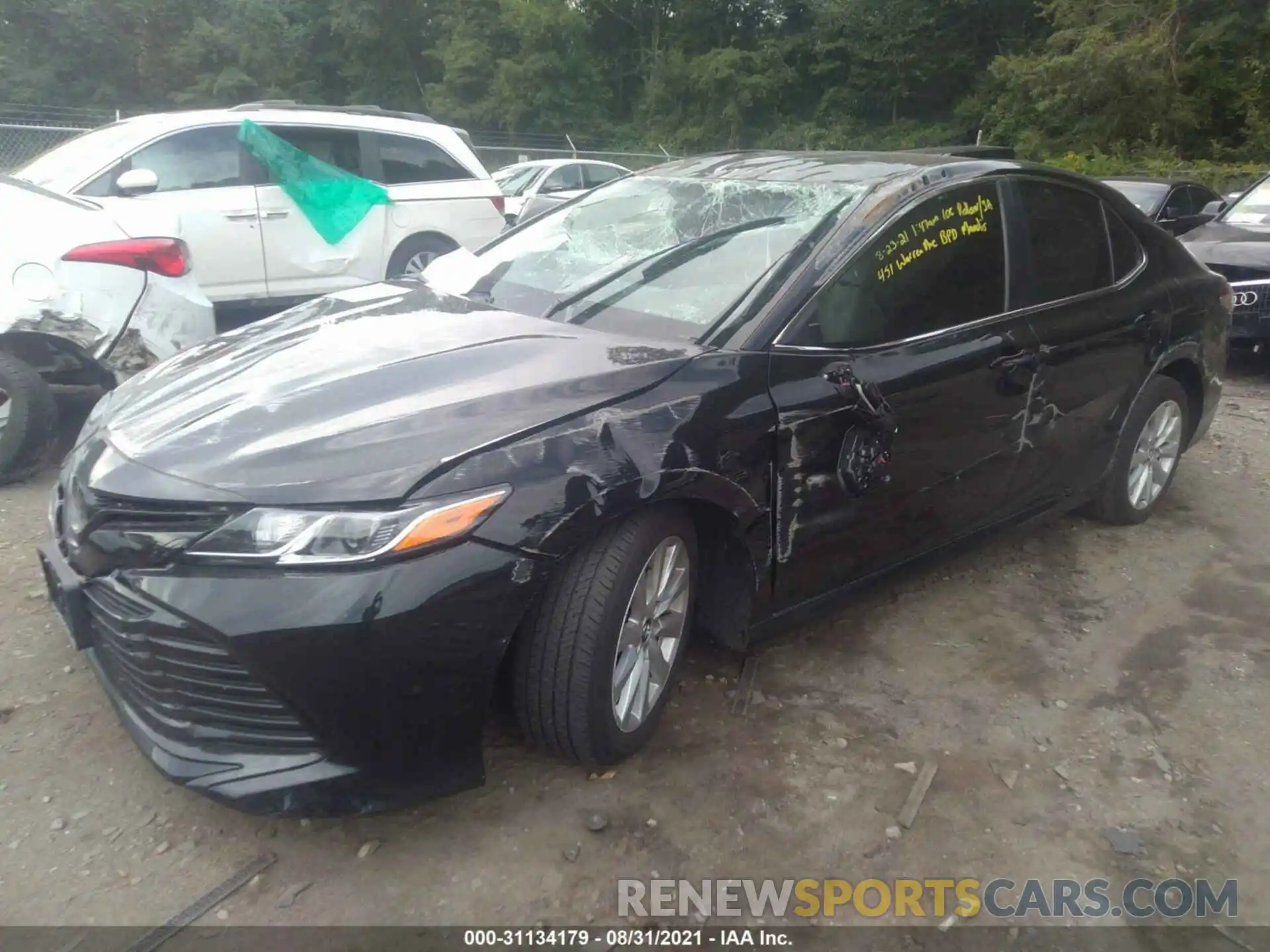 2 Photograph of a damaged car 4T1C11AK0LU883249 TOYOTA CAMRY 2020