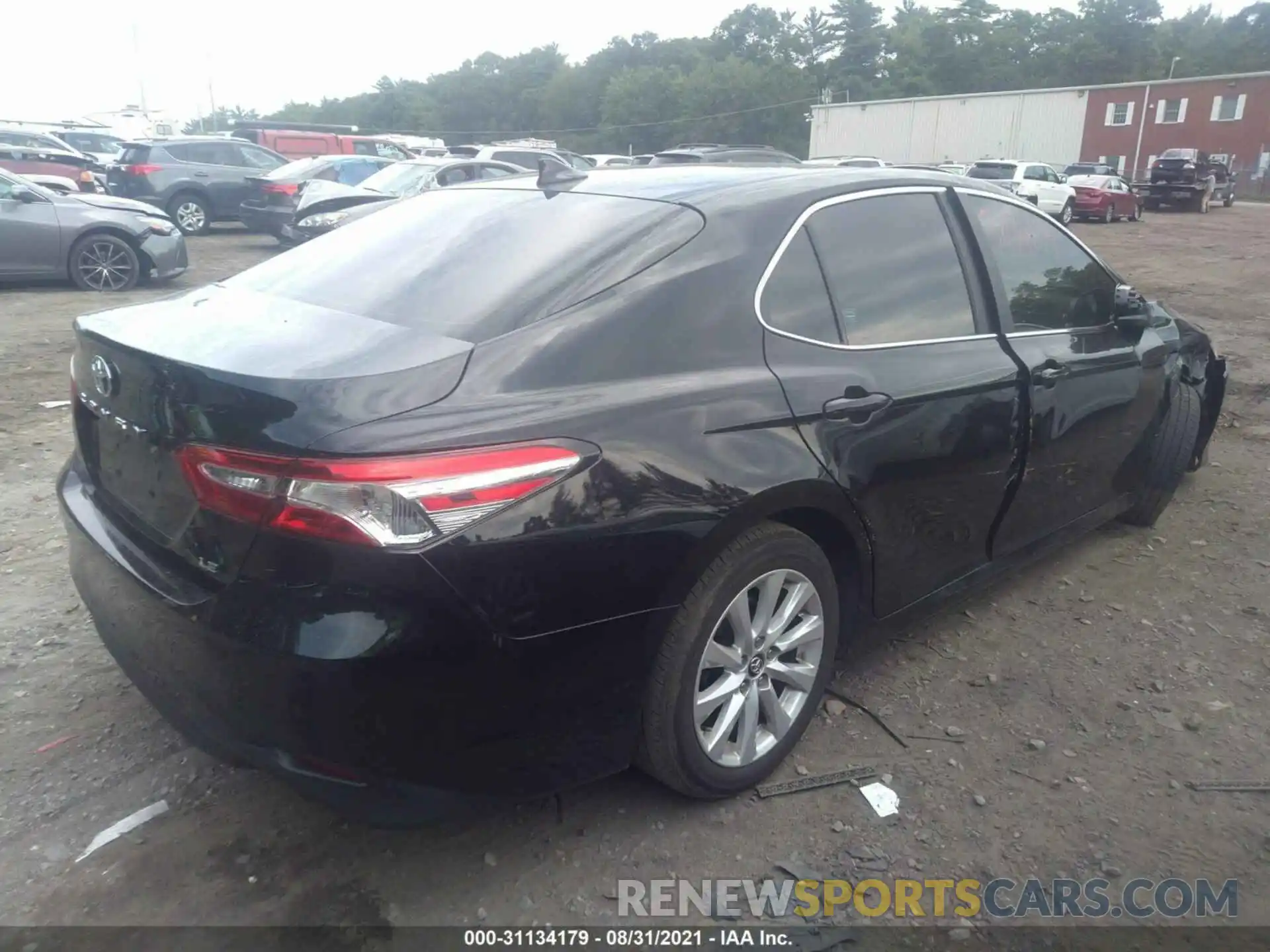 4 Photograph of a damaged car 4T1C11AK0LU883249 TOYOTA CAMRY 2020