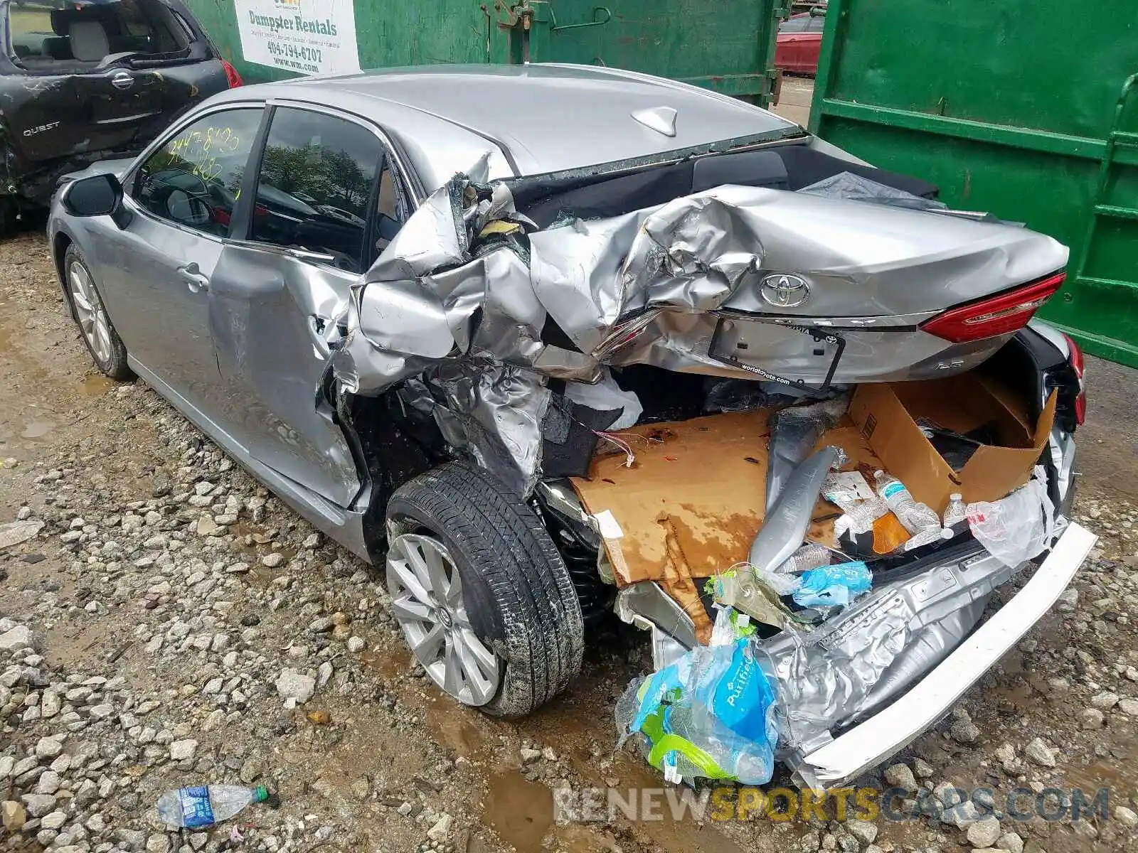 3 Photograph of a damaged car 4T1C11AK0LU891481 TOYOTA CAMRY 2020