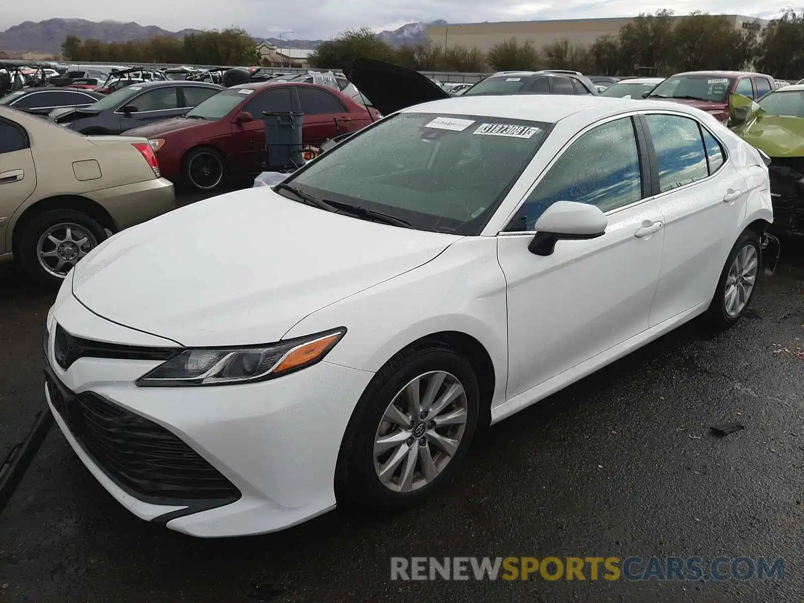 2 Photograph of a damaged car 4T1C11AK0LU892663 TOYOTA CAMRY 2020