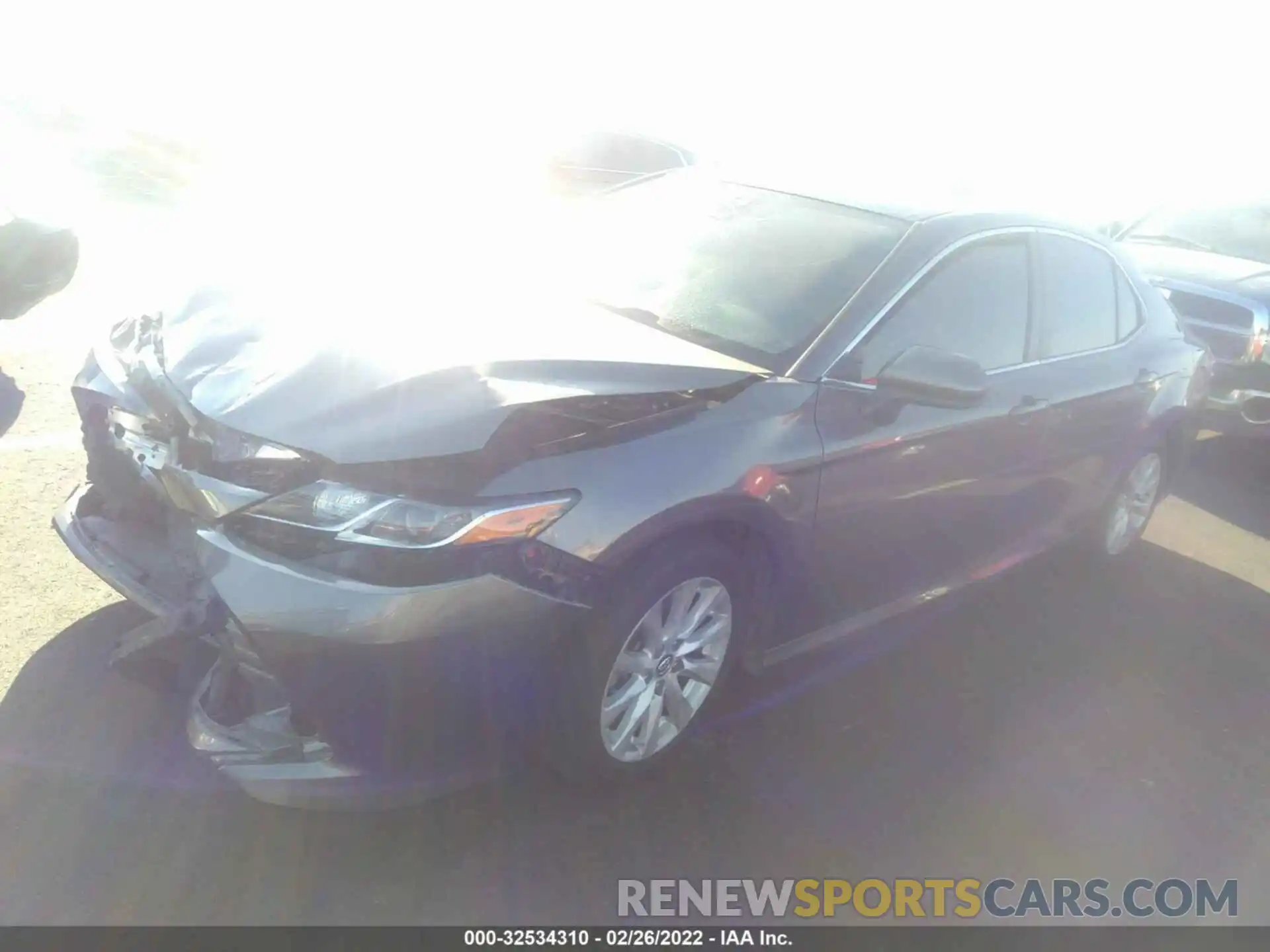 2 Photograph of a damaged car 4T1C11AK0LU893554 TOYOTA CAMRY 2020