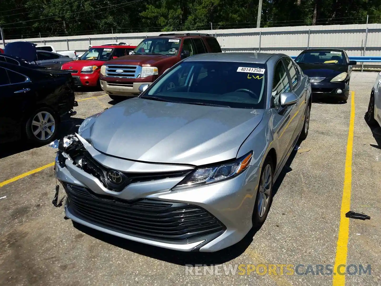 2 Photograph of a damaged car 4T1C11AK0LU902866 TOYOTA CAMRY 2020