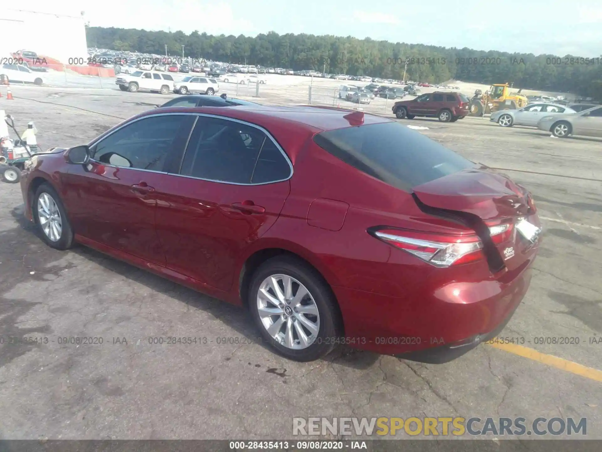 3 Photograph of a damaged car 4T1C11AK0LU907629 TOYOTA CAMRY 2020