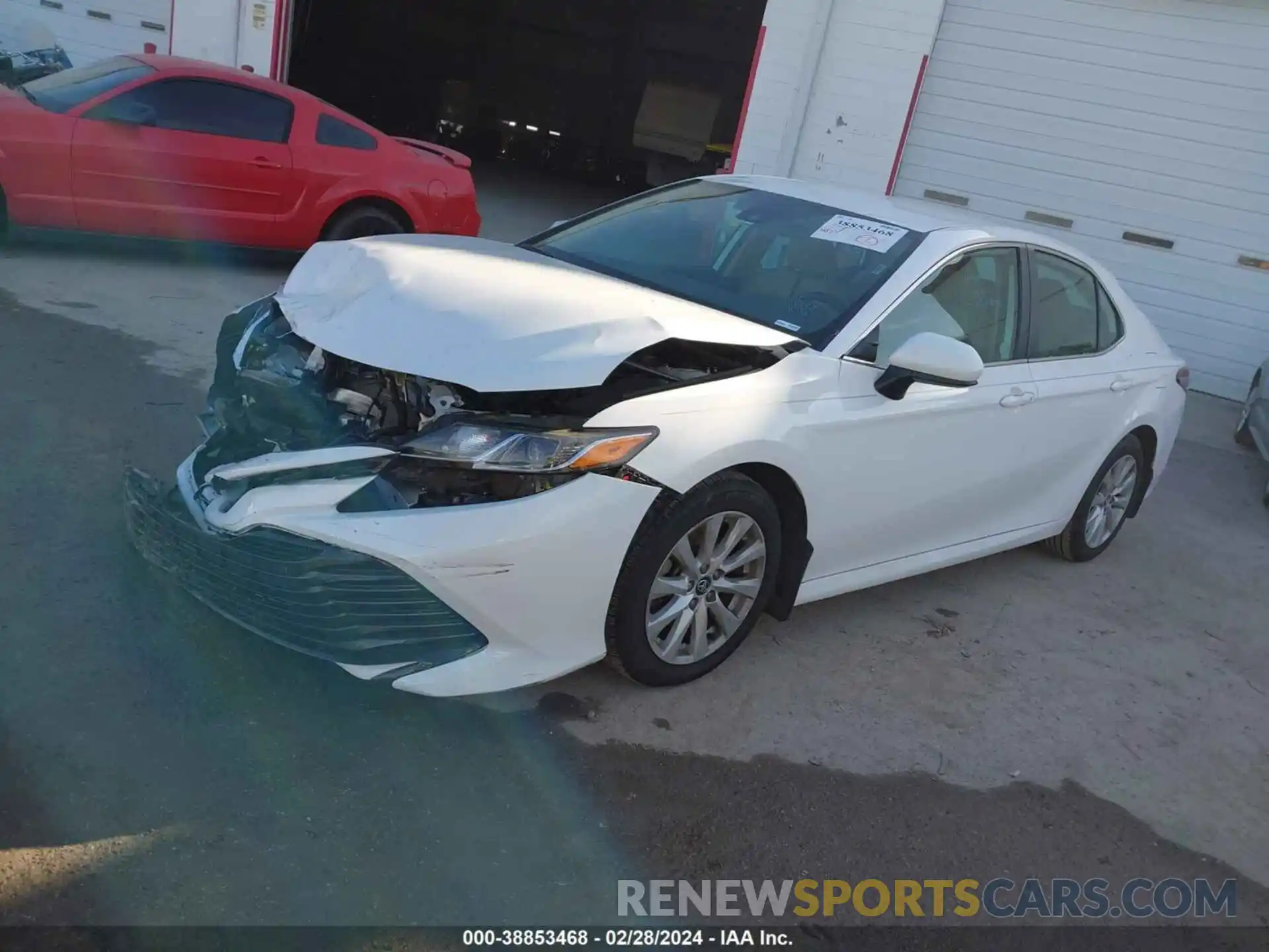 2 Photograph of a damaged car 4T1C11AK0LU908456 TOYOTA CAMRY 2020