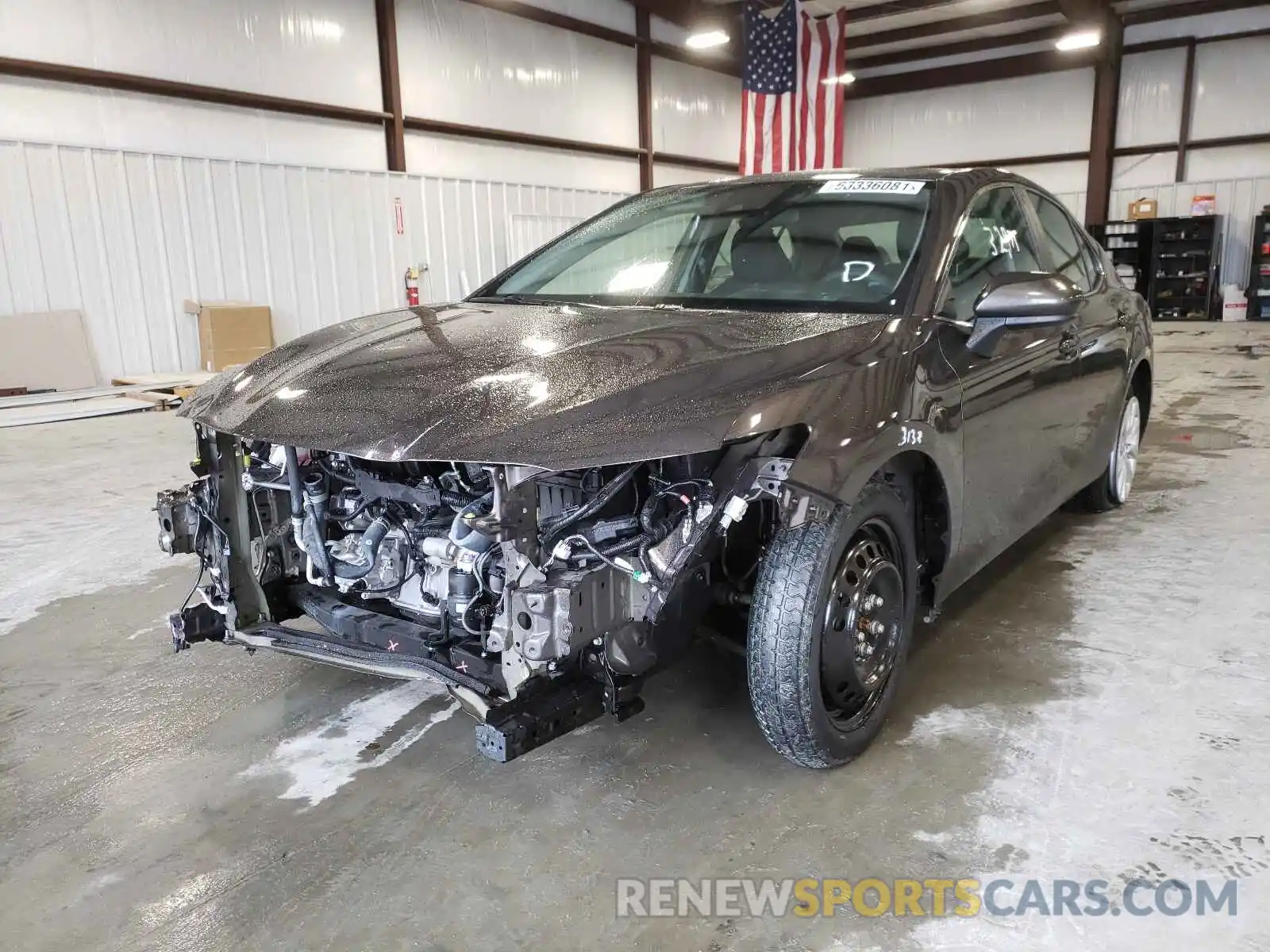 2 Photograph of a damaged car 4T1C11AK0LU910479 TOYOTA CAMRY 2020