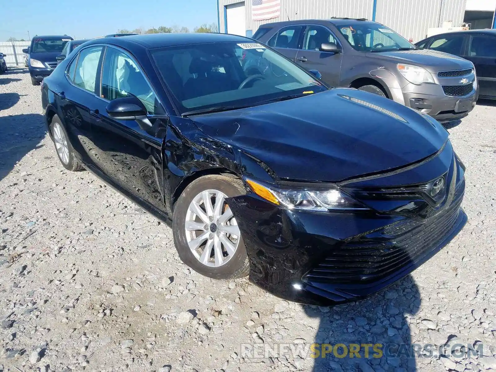 1 Photograph of a damaged car 4T1C11AK0LU912717 TOYOTA CAMRY 2020