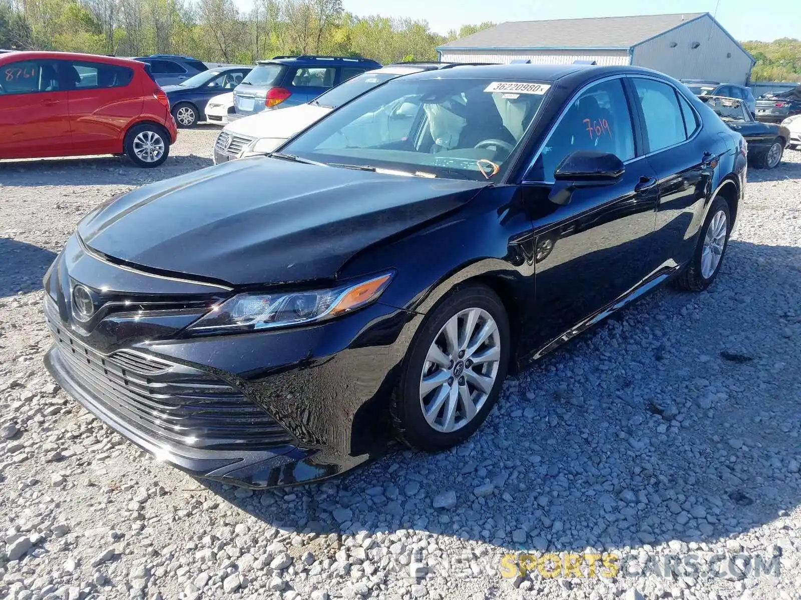 2 Photograph of a damaged car 4T1C11AK0LU912717 TOYOTA CAMRY 2020