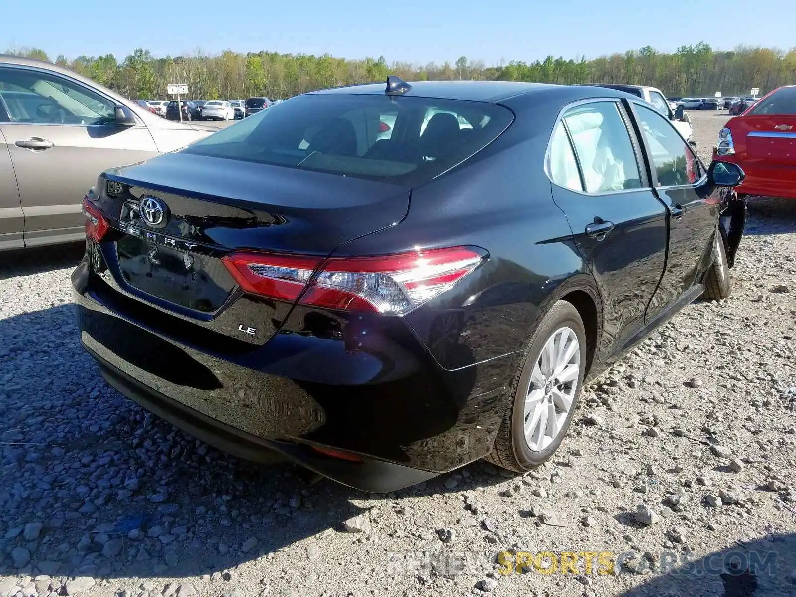 4 Photograph of a damaged car 4T1C11AK0LU912717 TOYOTA CAMRY 2020