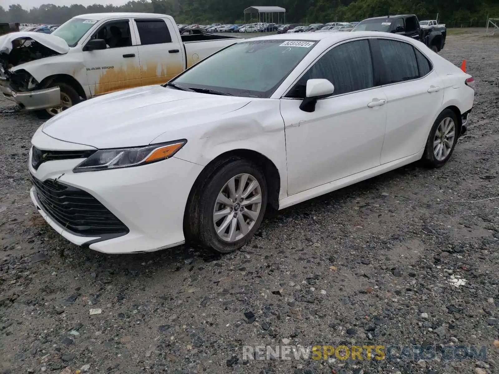 2 Photograph of a damaged car 4T1C11AK0LU914113 TOYOTA CAMRY 2020