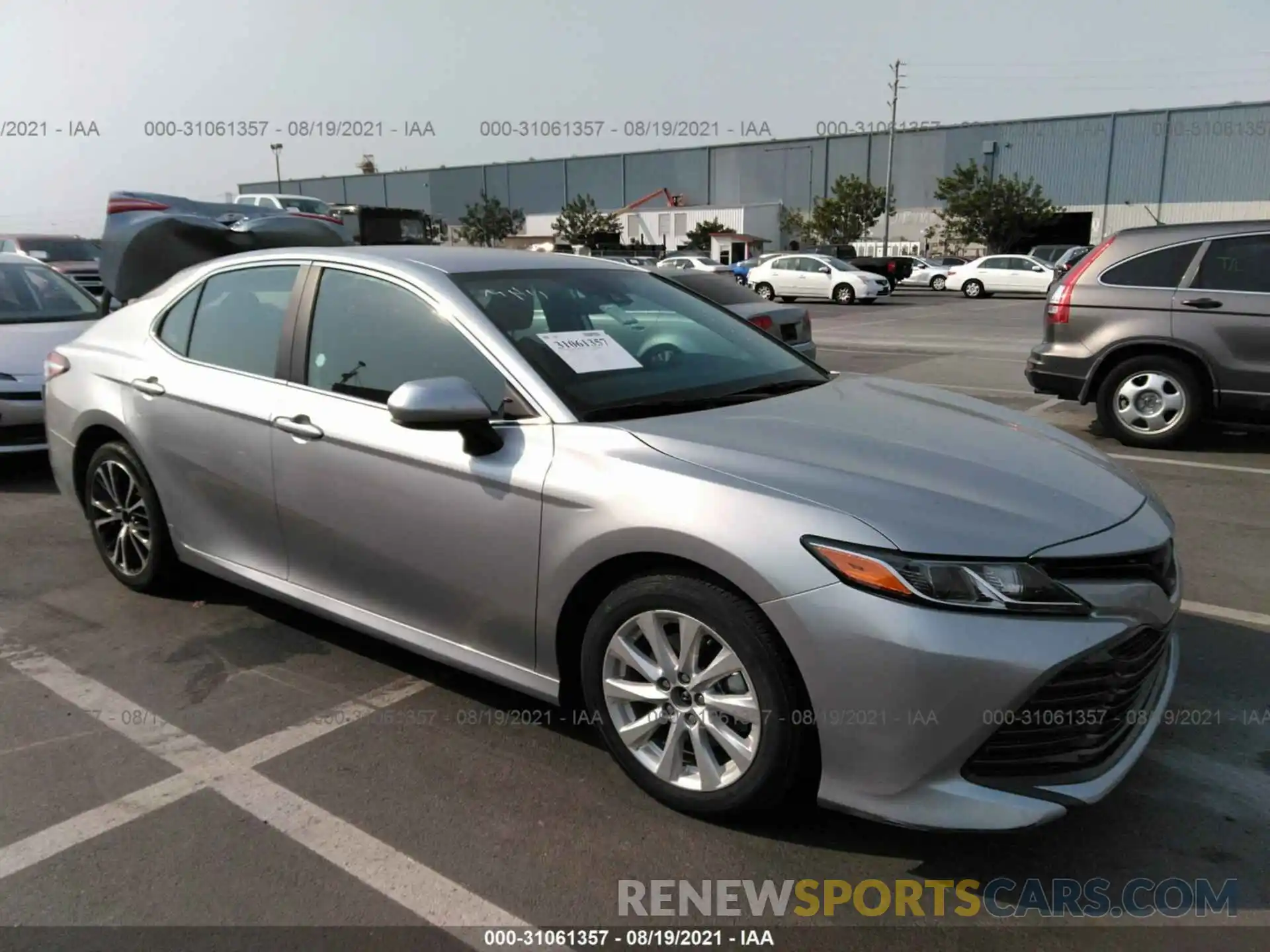 1 Photograph of a damaged car 4T1C11AK0LU915603 TOYOTA CAMRY 2020