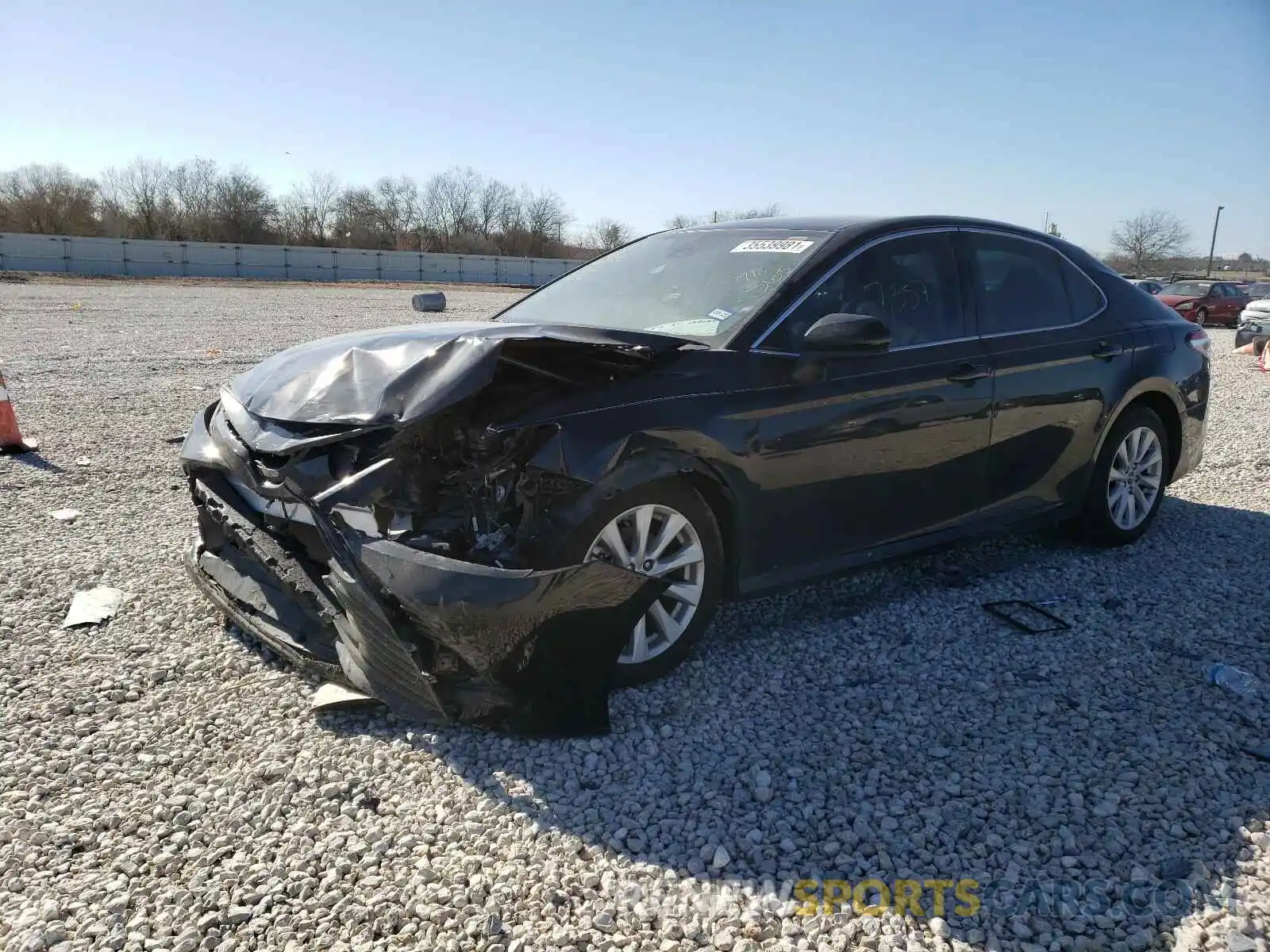 2 Photograph of a damaged car 4T1C11AK0LU918565 TOYOTA CAMRY 2020