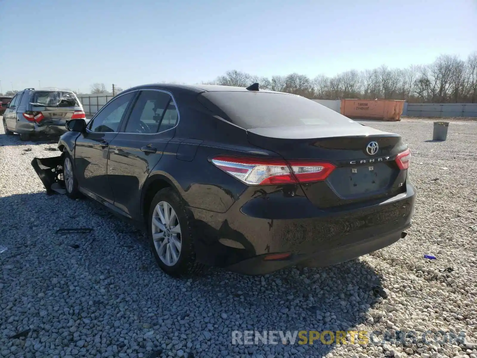 3 Photograph of a damaged car 4T1C11AK0LU918565 TOYOTA CAMRY 2020