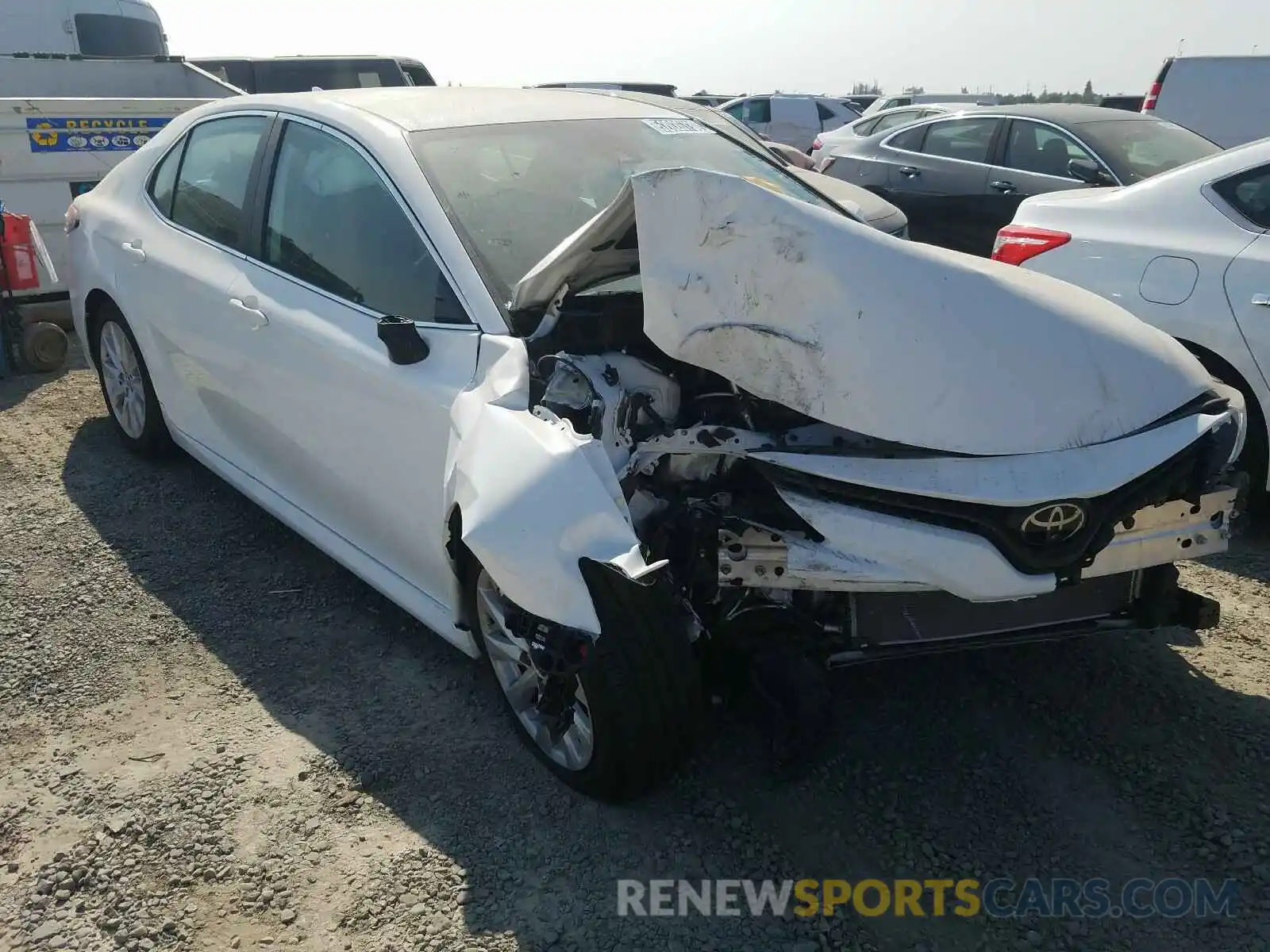 1 Photograph of a damaged car 4T1C11AK0LU919036 TOYOTA CAMRY 2020