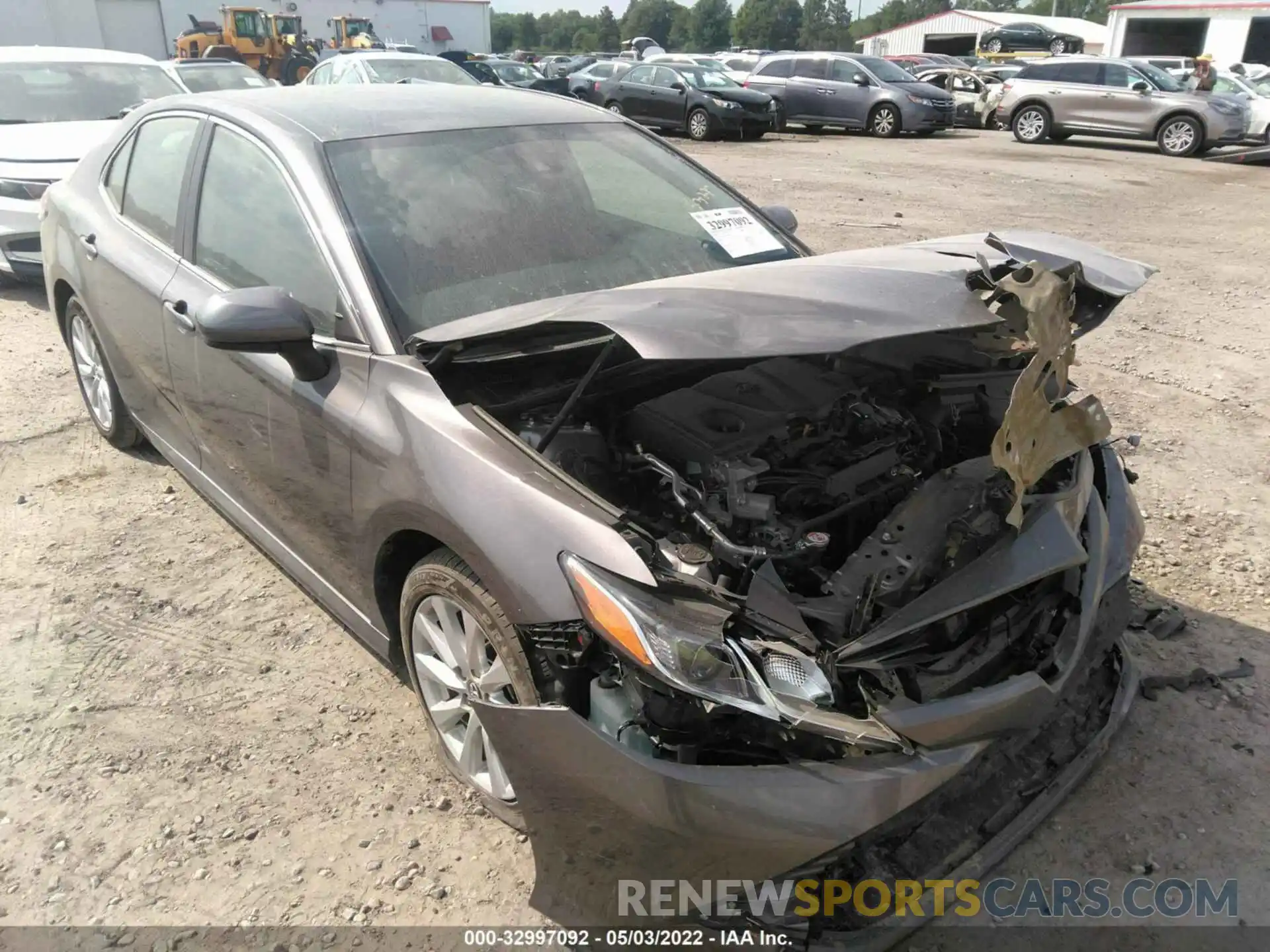 1 Photograph of a damaged car 4T1C11AK0LU921482 TOYOTA CAMRY 2020