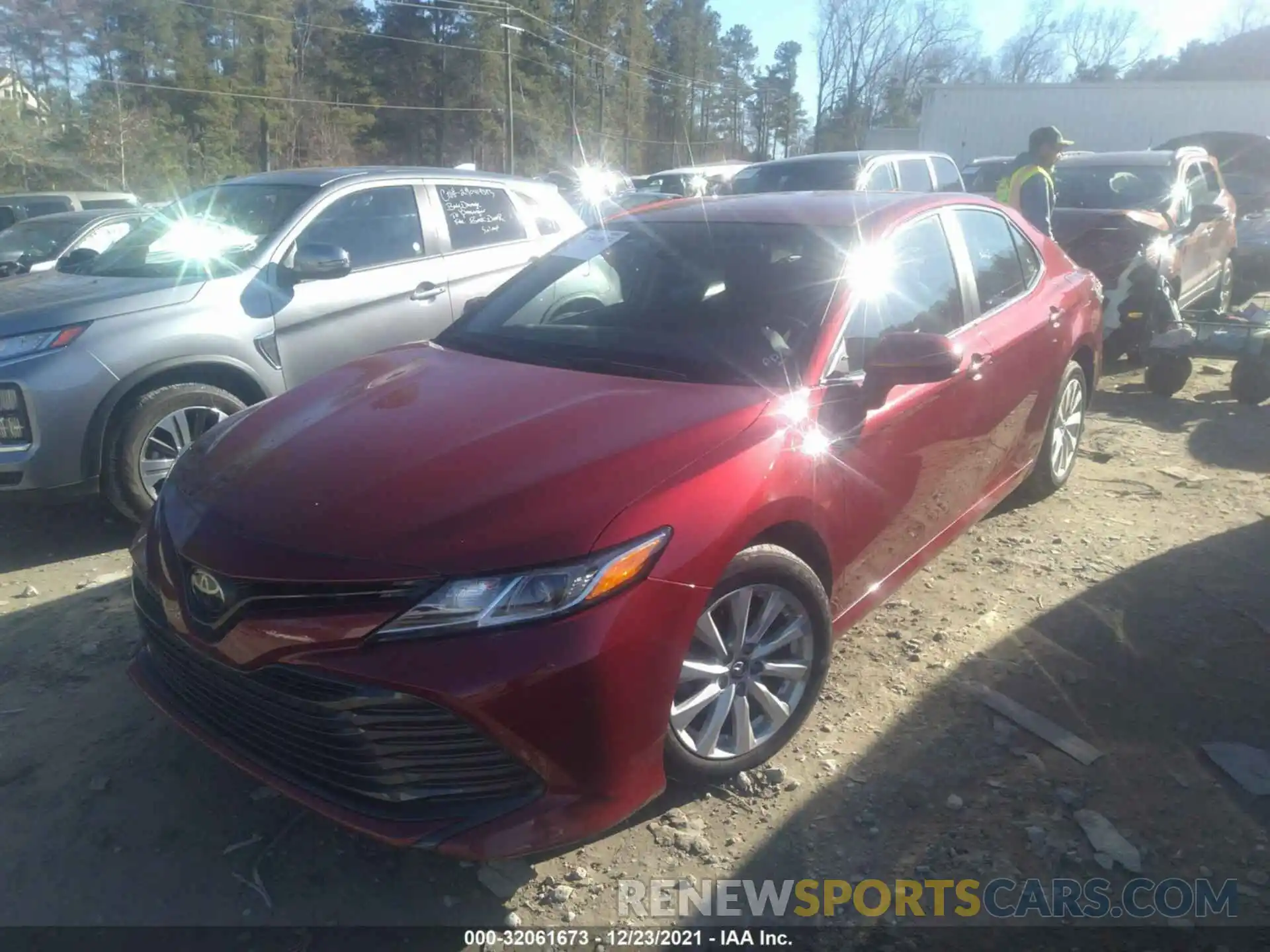 2 Photograph of a damaged car 4T1C11AK0LU928691 TOYOTA CAMRY 2020