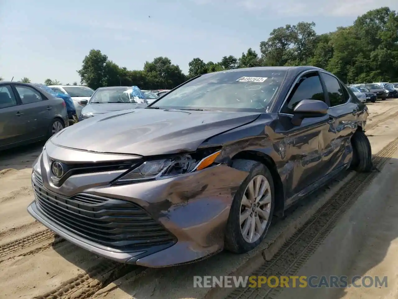 2 Photograph of a damaged car 4T1C11AK0LU932451 TOYOTA CAMRY 2020