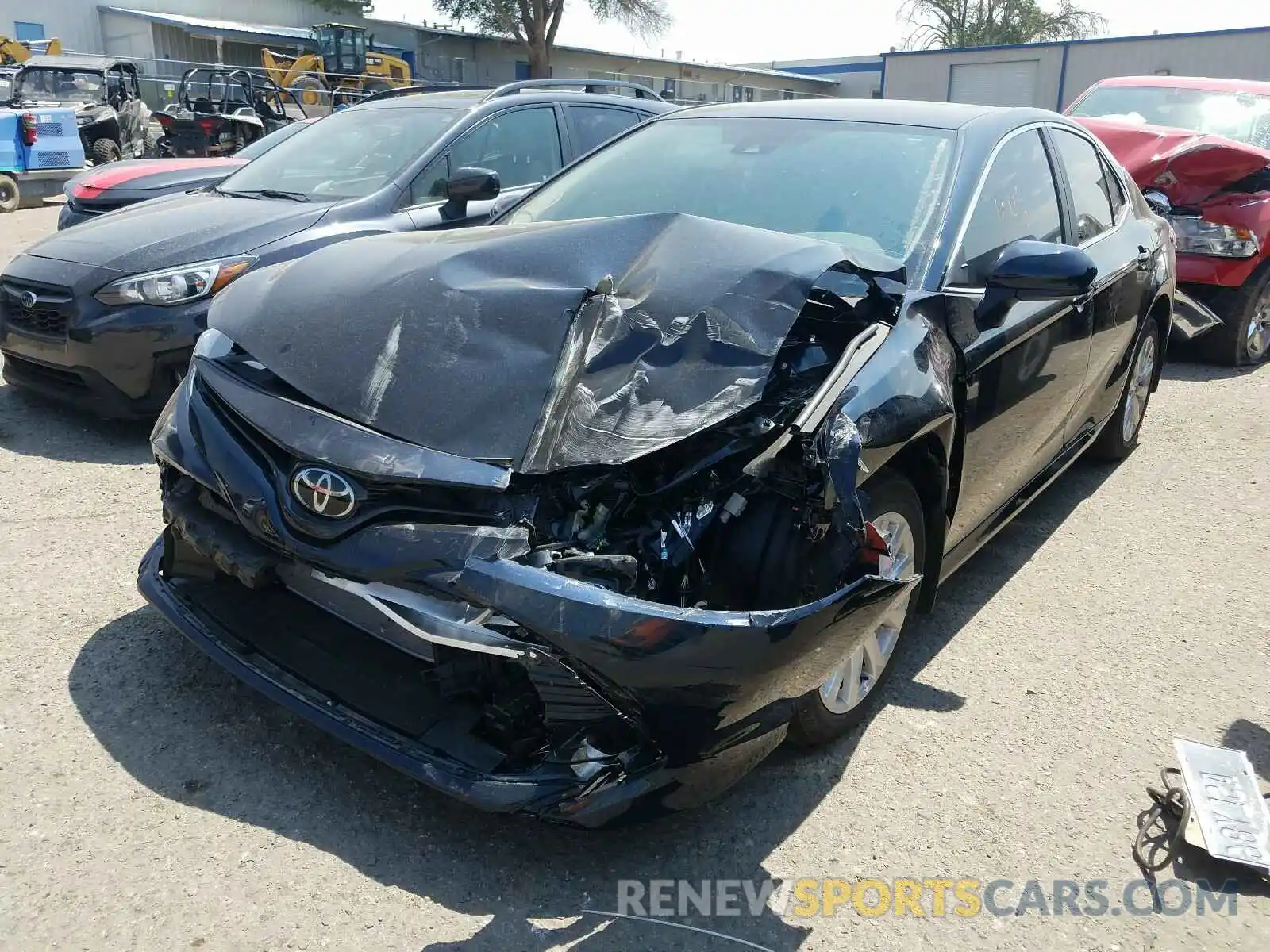 2 Photograph of a damaged car 4T1C11AK0LU932823 TOYOTA CAMRY 2020