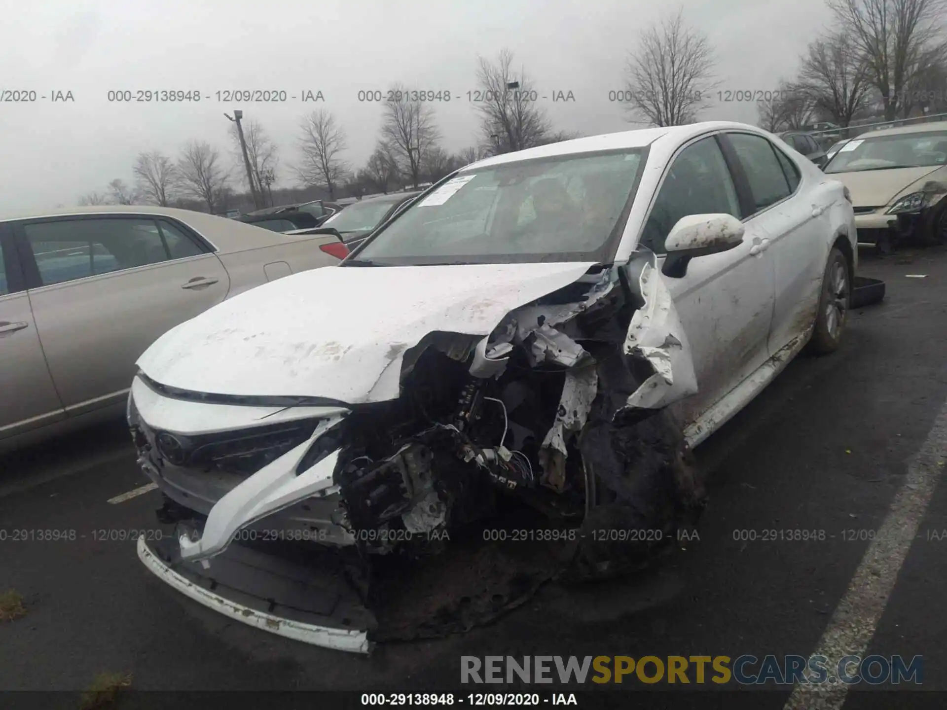 2 Photograph of a damaged car 4T1C11AK0LU936919 TOYOTA CAMRY 2020