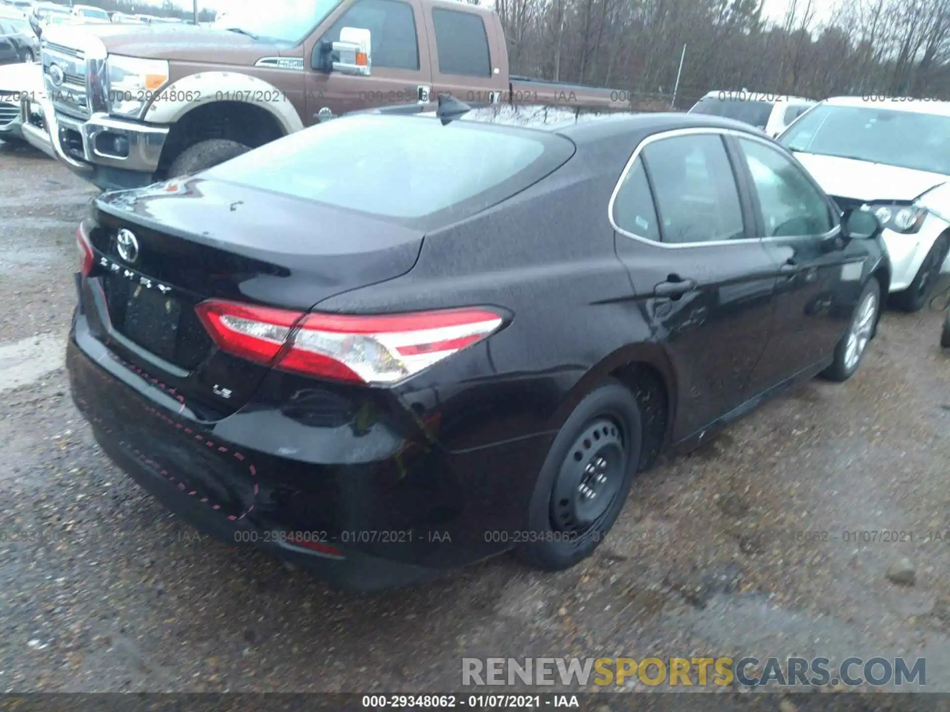 4 Photograph of a damaged car 4T1C11AK0LU947144 TOYOTA CAMRY 2020