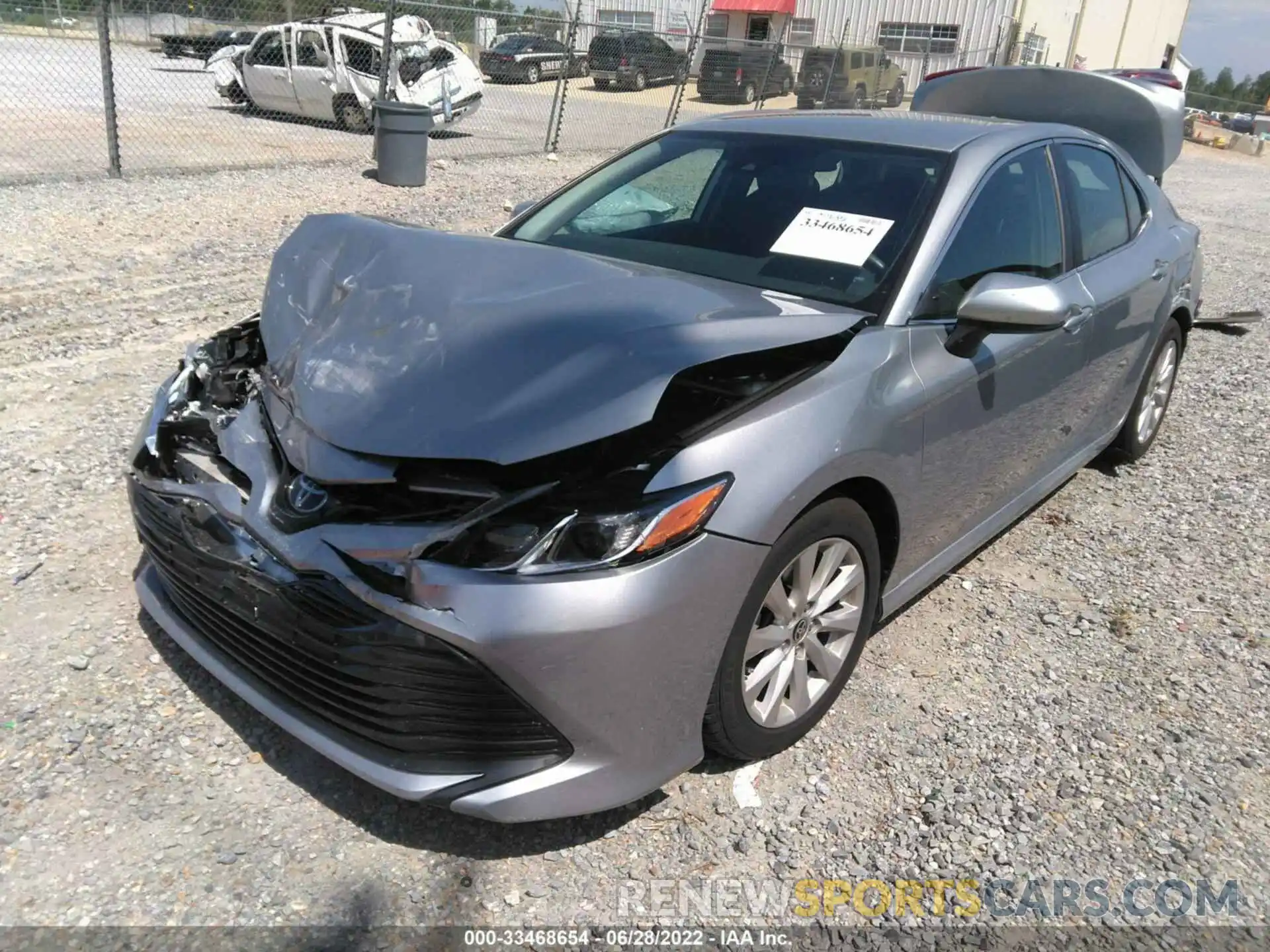 2 Photograph of a damaged car 4T1C11AK0LU949945 TOYOTA CAMRY 2020