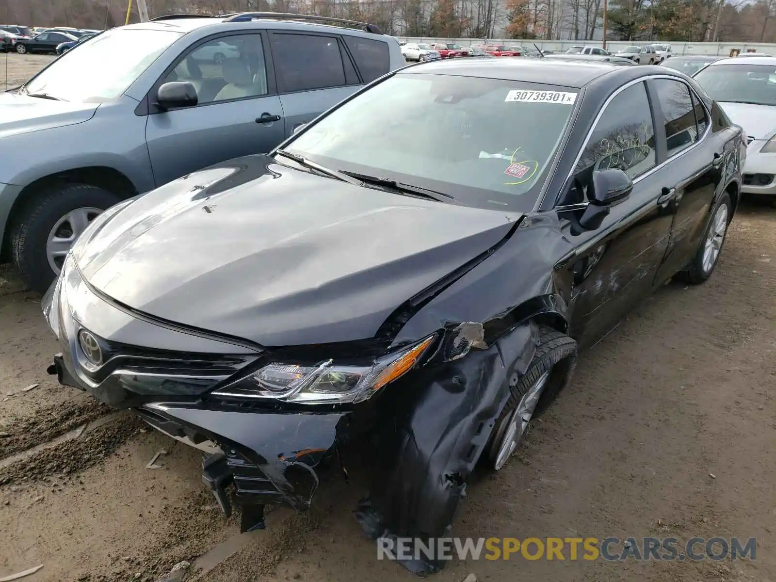 2 Photograph of a damaged car 4T1C11AK0LU951260 TOYOTA CAMRY 2020