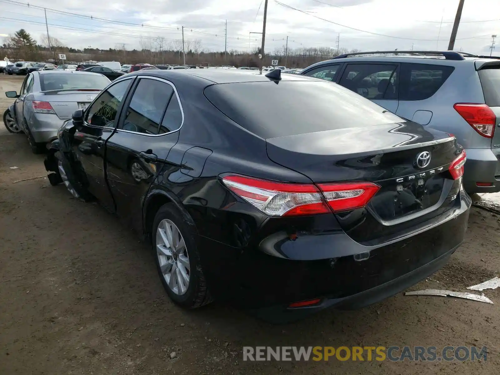 3 Photograph of a damaged car 4T1C11AK0LU951260 TOYOTA CAMRY 2020