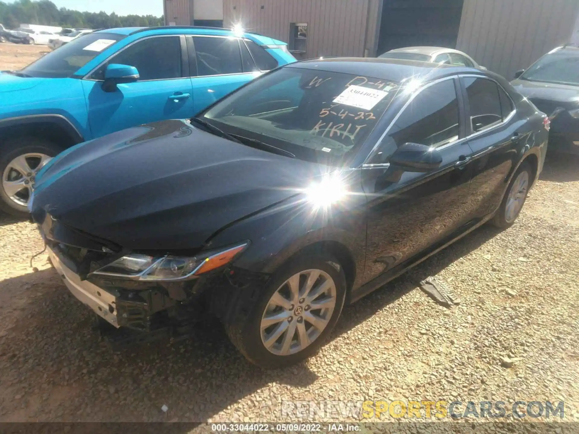 2 Photograph of a damaged car 4T1C11AK0LU963831 TOYOTA CAMRY 2020