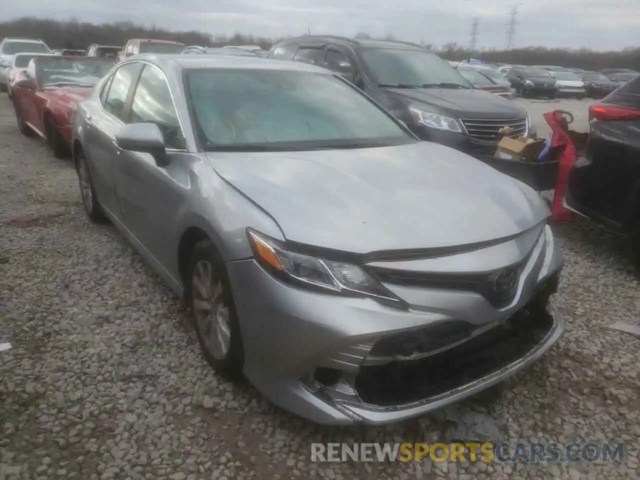 1 Photograph of a damaged car 4T1C11AK0LU975316 TOYOTA CAMRY 2020