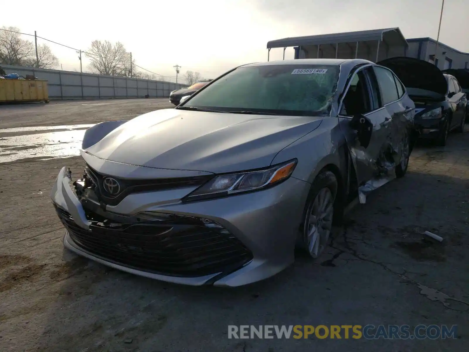 2 Photograph of a damaged car 4T1C11AK0LU977020 TOYOTA CAMRY 2020