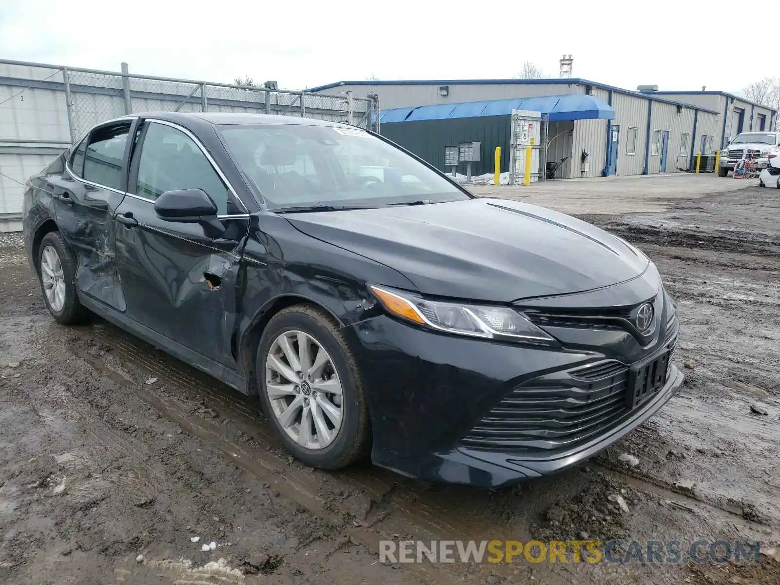 1 Photograph of a damaged car 4T1C11AK0LU977275 TOYOTA CAMRY 2020