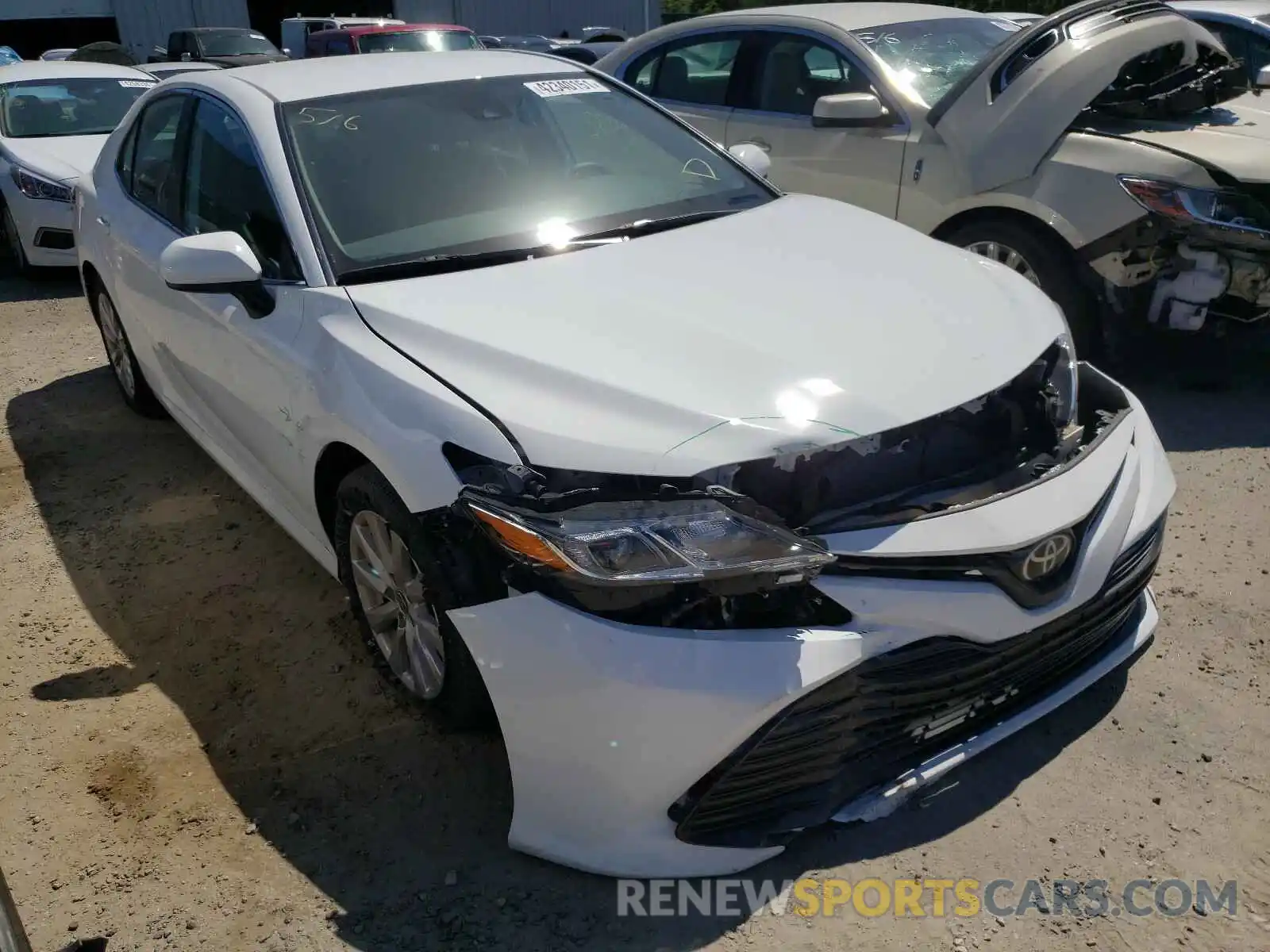 1 Photograph of a damaged car 4T1C11AK0LU982153 TOYOTA CAMRY 2020