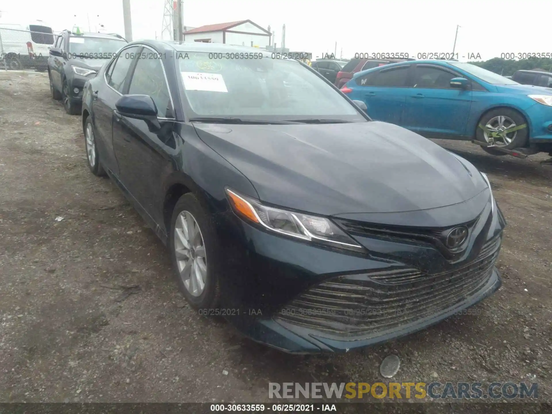 1 Photograph of a damaged car 4T1C11AK0LU990771 TOYOTA CAMRY 2020