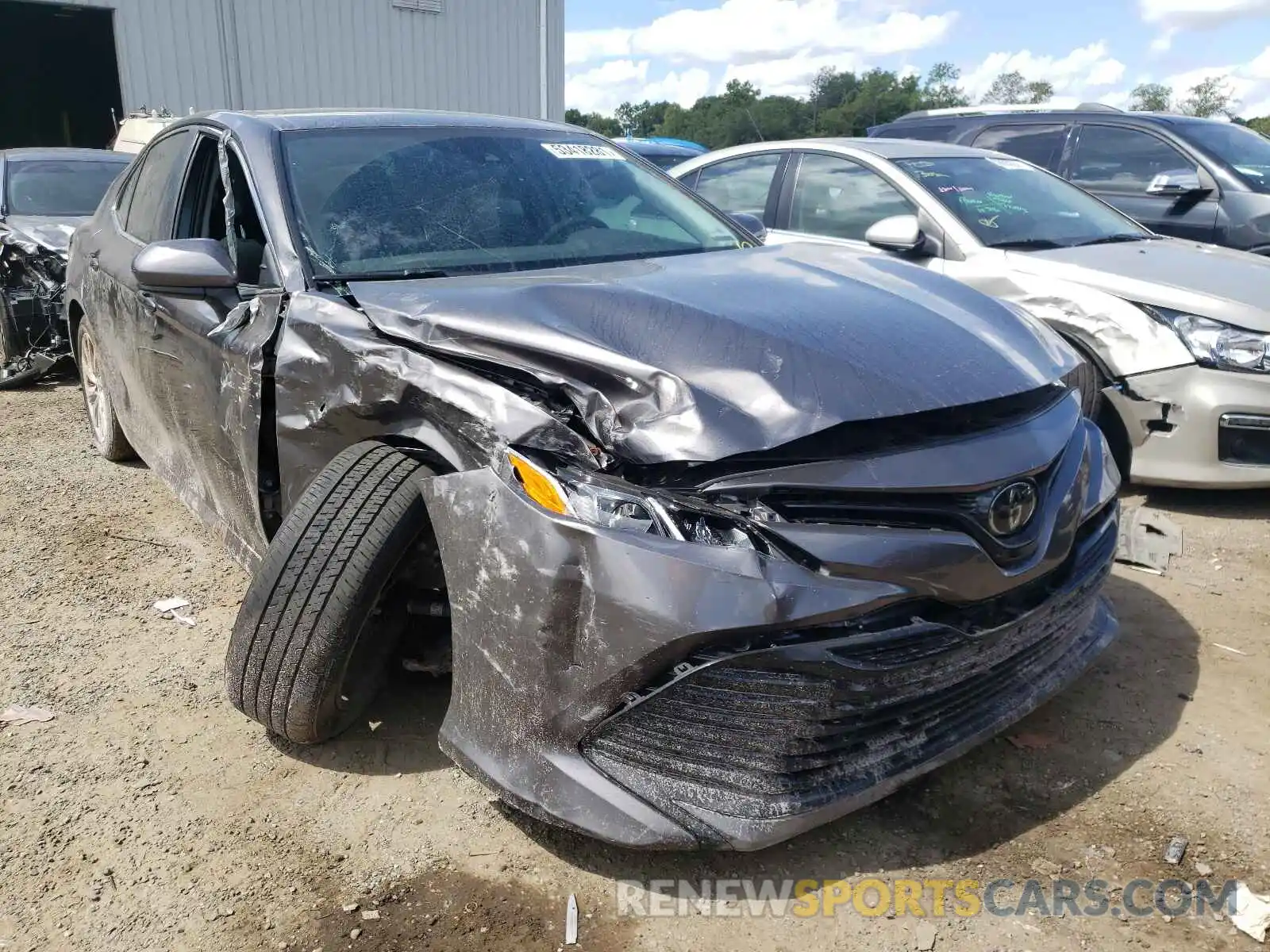 1 Photograph of a damaged car 4T1C11AK0LU994965 TOYOTA CAMRY 2020