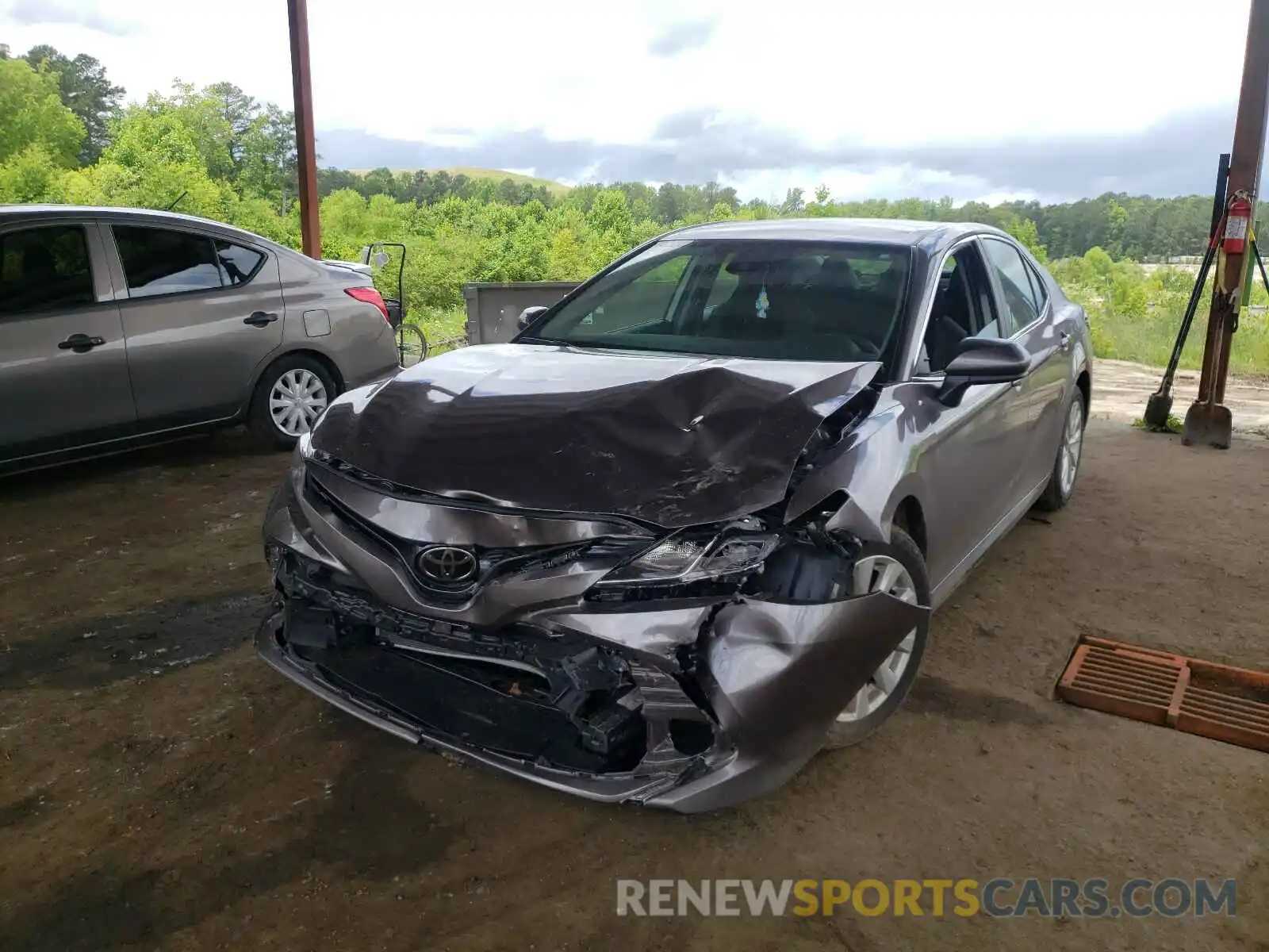 2 Photograph of a damaged car 4T1C11AK0LU997476 TOYOTA CAMRY 2020