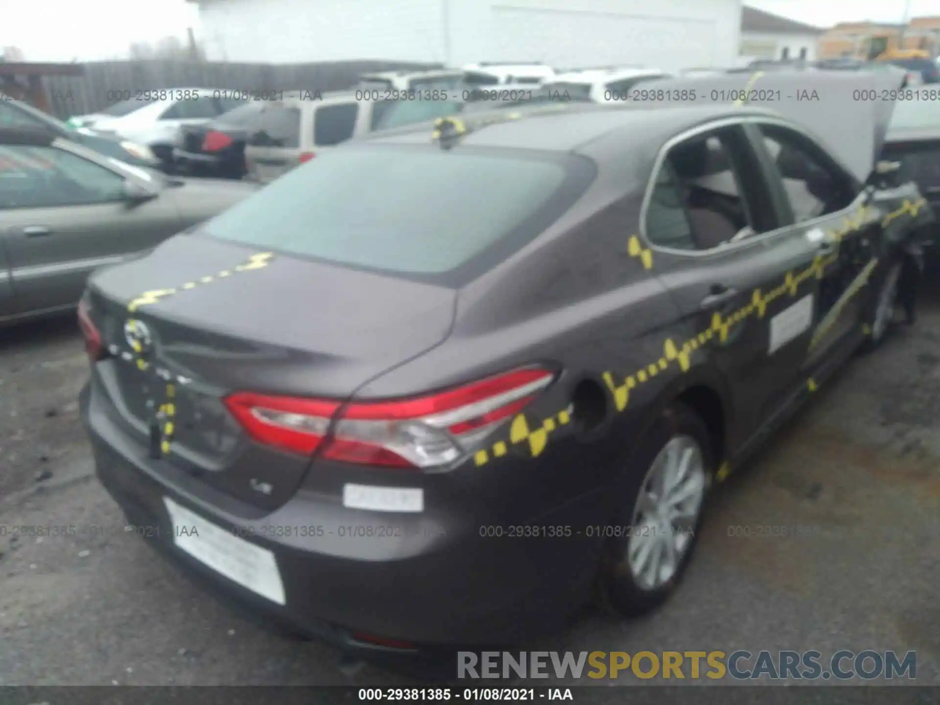 4 Photograph of a damaged car 4T1C11AK1LU322221 TOYOTA CAMRY 2020