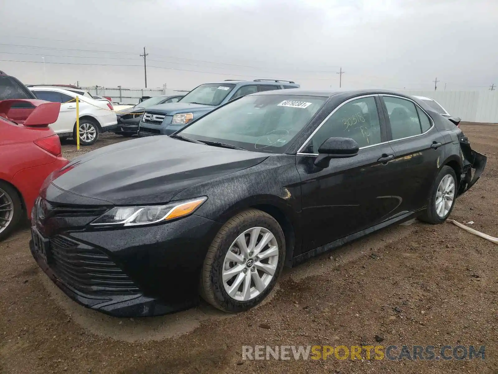 2 Photograph of a damaged car 4T1C11AK1LU329668 TOYOTA CAMRY 2020