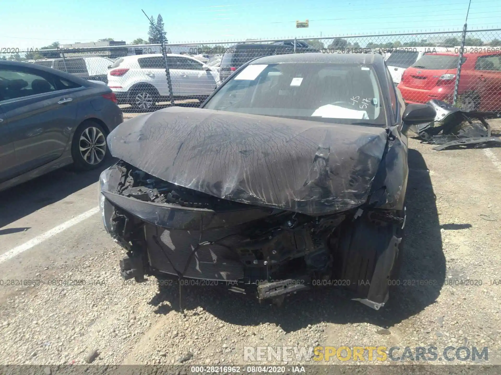 6 Фотография поврежденного автомобиля 4T1C11AK1LU331548 TOYOTA CAMRY 2020