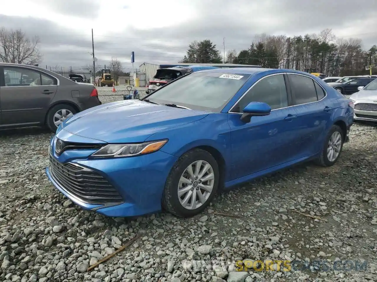 1 Photograph of a damaged car 4T1C11AK1LU334739 TOYOTA CAMRY 2020